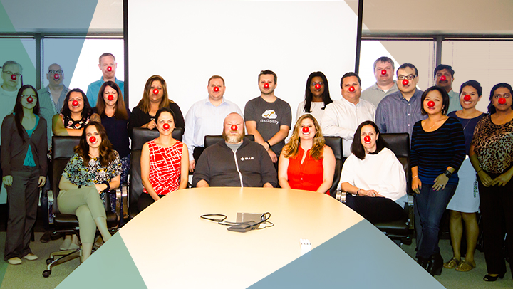 BLUE Software Sees Red on Red Nose Day 2018